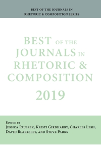 Omslagafbeelding: Best of the Journals in Rhetoric and Composition 2019 9781643170640