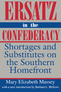 Imagen de portada: Ersatz in the Confederacy 9780872498778