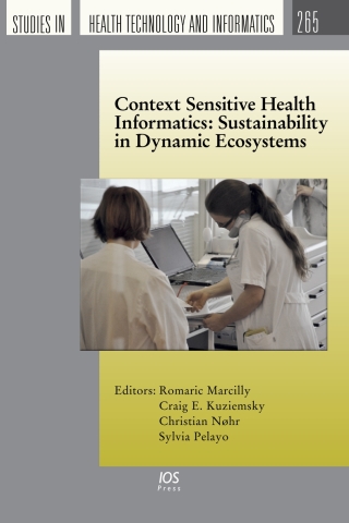 Cover image: Context Sensitive Health Informatics: Sustainability in Dynamic Ecosystems 1st edition 9781643680040