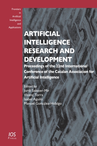 Cover image: Artificial Intelligence Research and Development 1st edition 9781643680149