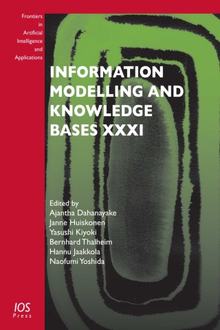 Cover image: Information Modelling and Knowledge Bases XXXI 1st edition 9781643680446