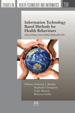 Cover image: Information Technology Based Methods for Health Behaviours 1st edition 9781643680583