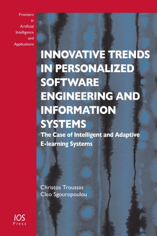 Cover image: Innovative Trends in Personalized Software Engineering and Information Systems 1st edition 9781643680965