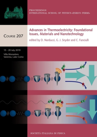 صورة الغلاف: Advances in Thermoelectricity: Foundational Issues, Materials and Nanotechnology 1st edition 9781643681726