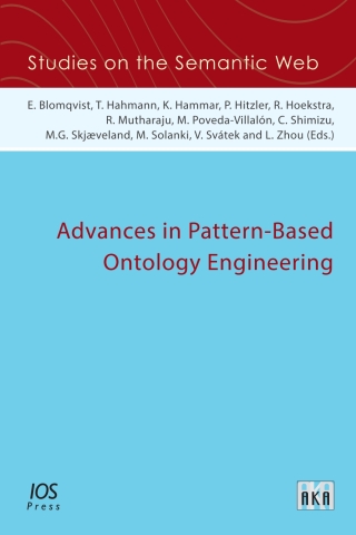 Cover image: Advances in Pattern-Based Ontology Engineering 1st edition 9781643681740