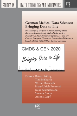 Cover image: German Medical Data Sciences: Bringing Data to Life 1st edition 9781643681764