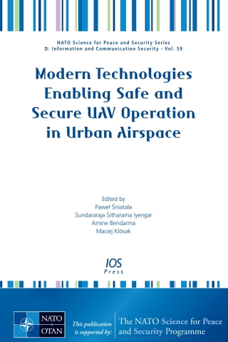 Cover image: Modern Technologies Enabling Safe and Secure UAV Operation in Urban Airspace 1st edition 9781643681887