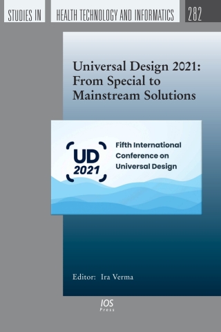 Cover image: Universal Design 2021: From Special to Mainstream Solutions 1st edition 9781643681900