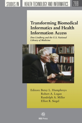 Cover image: Transforming Biomedical Informatics and Health Information Access 1st edition 9781643682389