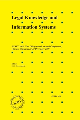 Cover image: Legal Knowledge and Information Systems 1st edition 9781643682525