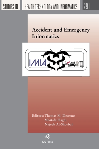 Cover image: Accident and Emergency Informatics 1st edition 9781643682747