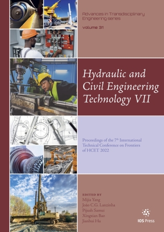 Cover image: Hydraulic and Civil Engineering Technology VII 1st edition 9781643683546