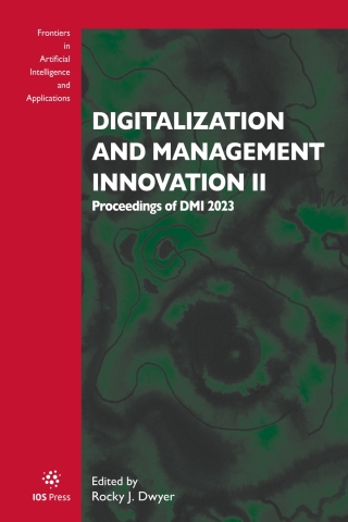 Cover image: Digitalization and Management Innovation II 1st edition 9781643684529