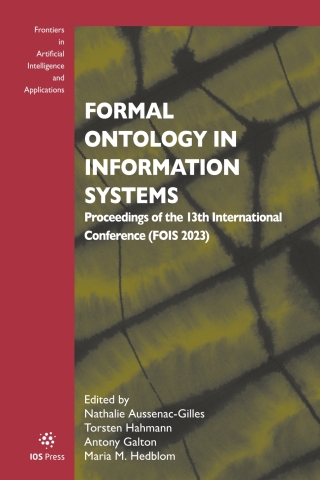 Cover image: Formal Ontology in Information Systems 1st edition 9781643684680
