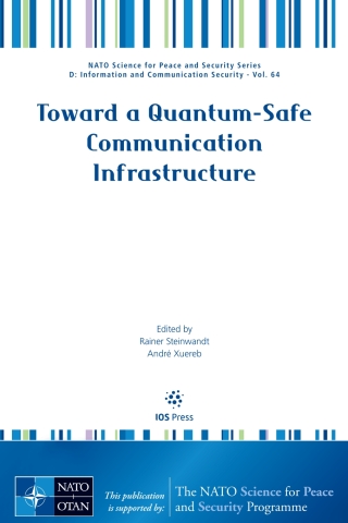 Cover image: Toward a Quantum-Safe Communication Infrastructure 1st edition 9781643684987