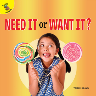 Cover image: Need It or Want It? 9781641561600