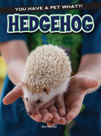 Imagen de portada: Hedgehog 9781634305334