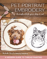 表紙画像: Pet Portrait Embroidery 9781644030141