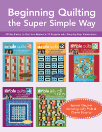 表紙画像: Beginning Quilting the Super Simple Way 9781644031728