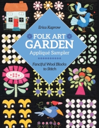 Imagen de portada: Folk Art Garden Applique Sampler 9781644033524