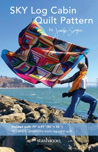 Imagen de portada: SKY Log Cabin Quilt Pattern 9781644033715