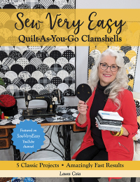 Omslagafbeelding: Sew Very Easy Quilt-As-You-Go Clamshells 9781644034644