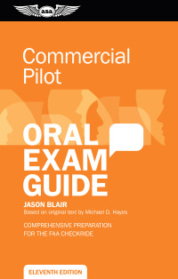Imagen de portada: Commercial Pilot Oral Exam Guide 11th edition 9781644253434