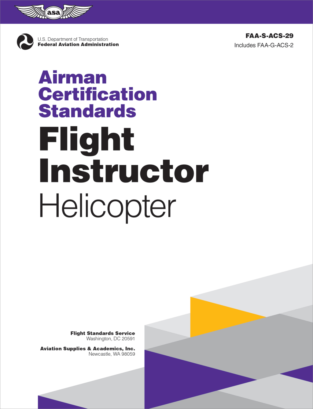 Airman Certification Standards: Flight Instructor – Helicopter (2025) FAA-S-ACS-29