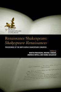 Cover image: Renaissance Shakespeare/Shakespeare Renaissances 9781644530580