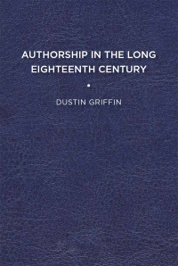 Cover image: Authorship in the Long Eighteenth Century 9781644530603
