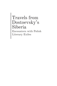 Imagen de portada: Travels from Dostoevsky’s Siberia 9781644690222
