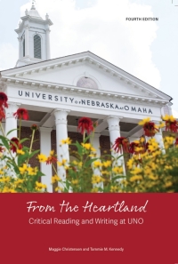 Cover image: From the Heartland: Critical Reading and Writing at UNO 4th edition 9781644851685