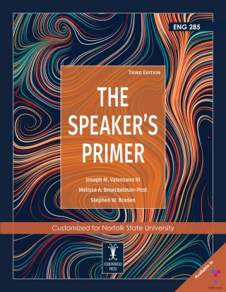 Cover image: Speaker's Primer 3e for Norfolk State 9781644854020