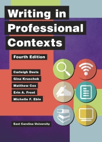 Cover image: Writing in Professional Contexts 4th edition 9781680365566
