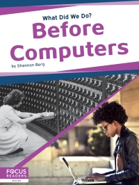 表紙画像: Before Computers 1st edition 9781644930427