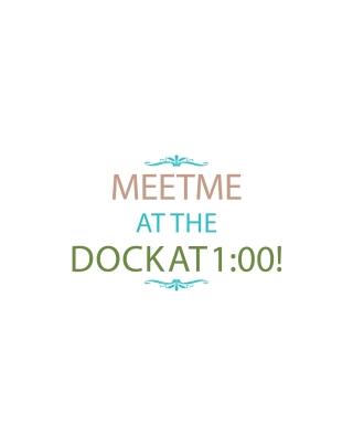 Cover image: Meet Me at the Dock at 1:00! 9781645156918