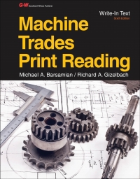 Cover image: Machine Trades Print Reading 6th edition 9781631261053