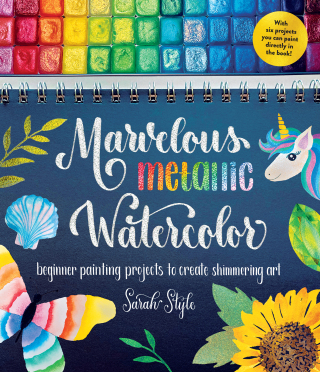 Cover image: Marvelous Metallic Watercolor 9781645679400