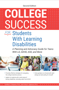 صورة الغلاف: College Success for Students With Learning Disabilities 2nd edition 9781646320455