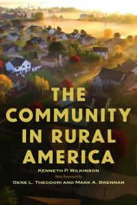 Cover image: The Community in Rural America 9781646423996