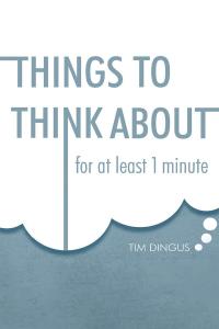 Imagen de portada: Things To Think About 9781646540402