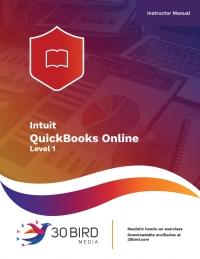 表紙画像: QuickBooks Online Level 1 (Instructor Edition) 1st edition 9781646850662