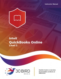 Cover image: QuickBooks Online Level 2 (Instructor Edition) 1st edition 9781646850709