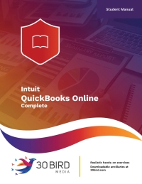 表紙画像: QuickBooks Online Complete (Student Edition) 1st edition 9781646850754