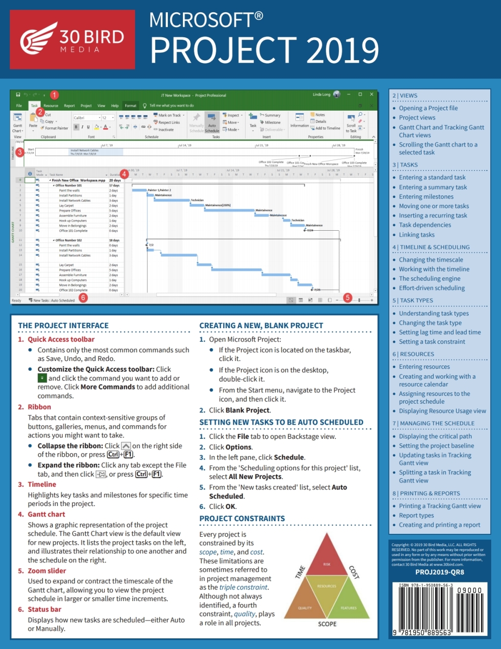 Microsoft Project 2019 ShortTrack Training 1st Edition