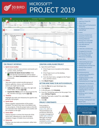 Cover image: Microsoft Project 2019 ShortTrack Training 1st edition 9781950889563