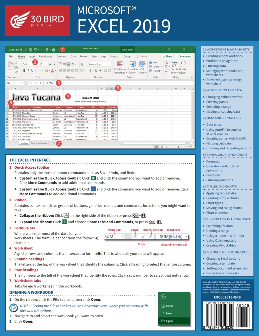 Microsoft Excel 2019 ShortTrack Training 1st Edition