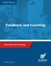 表紙画像: Feedback and Coaching (Student Manual) 1st edition 9781646851782