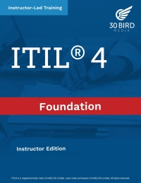 Cover image: ITIL 4 Foundation (R20 Instructor Edition) 1st edition 9781646852697