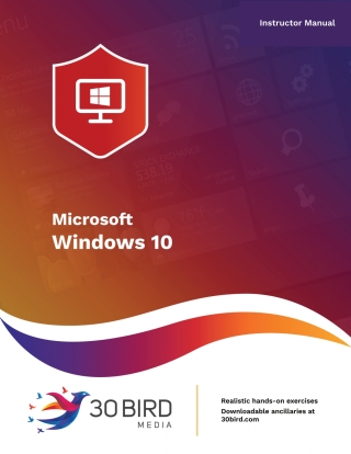 Titelbild: Microsoft Windows 10 (Instructor Edition) 1st edition 9781646853540